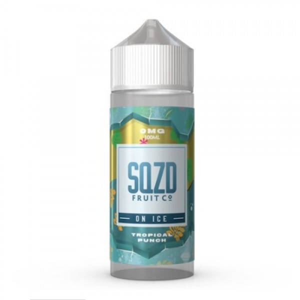 Tropical Punch On Ice by SQZD Fruit Co. 100ML E-Liquid, 0MG Vape 70VG/30PG Juice