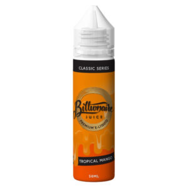 Tropical Mango By Billionaire Juice 50ML E Liquid 70VG/30PG Vape 0MG Juice