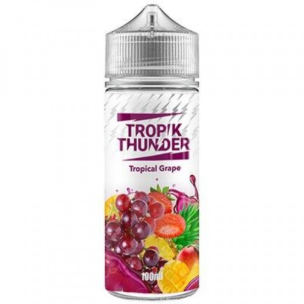 Tropical Grape E-Liquid by Tropik Thunder 100ml Shortfill 70VG Vape