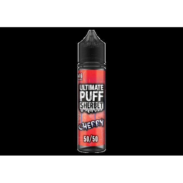 Cherry Sherbet by Ultimate Puff, 50ML E-liquid, 0MG Vape, 50VG Juice