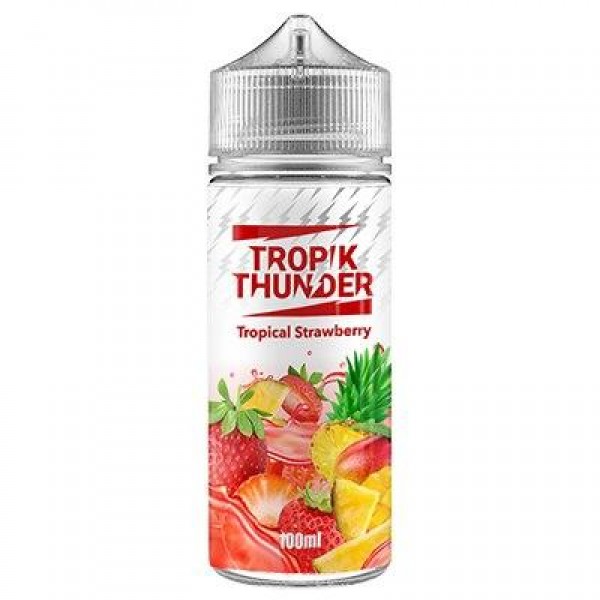Tropical Strawberry E-Liquid by Tropik Thunder 100ml