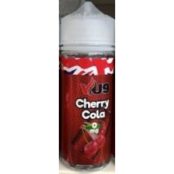 Cherry Cola By VU9 100ML E Liquid 70VG Vape 0MG Juice