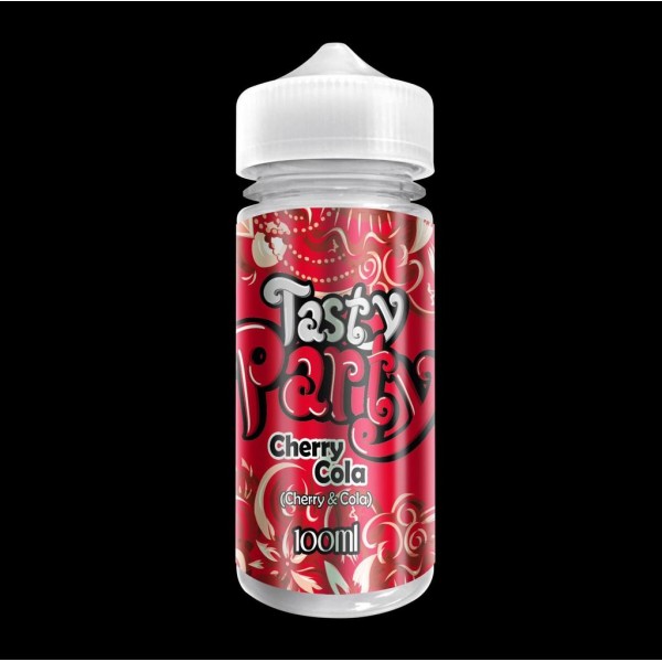 Cherry Cola by Tasty Party. 100ML E-liquid, 0MG vape, 70VG/30PG juice