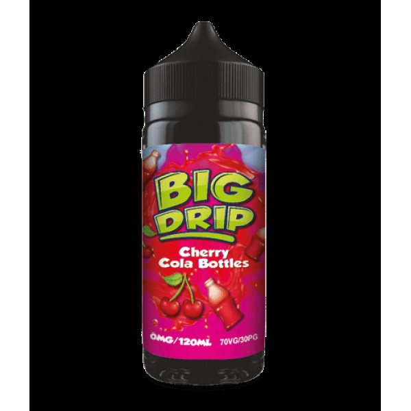 Cherry Cola Bottles by Big Drip. 100ML E-liquid, 0MG Vape, 70VG Juice