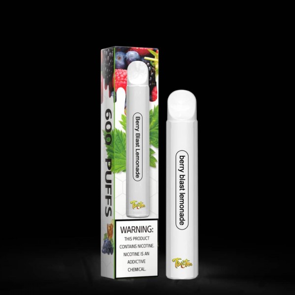Berry Blast Lemonade By Twister | 20MG/2% Nic Salt | 600 Puffs | Disposable Vape Pen Pod Device