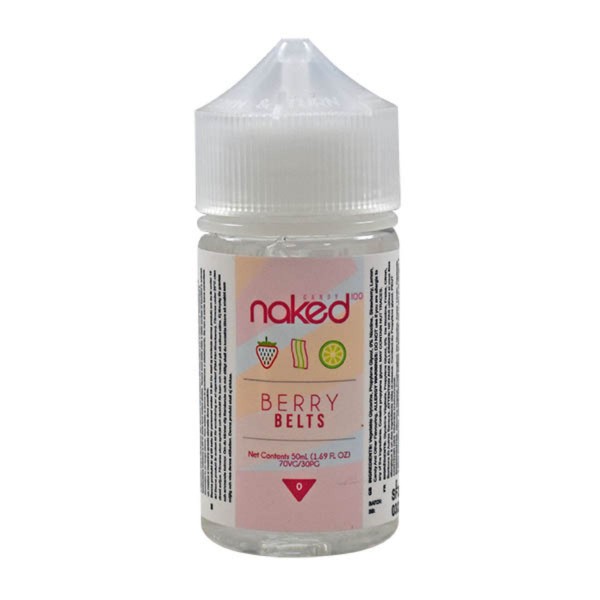 Berry Belts by Naked 100, 50ML E Liquid, 70VG Juice, 0MG Vape