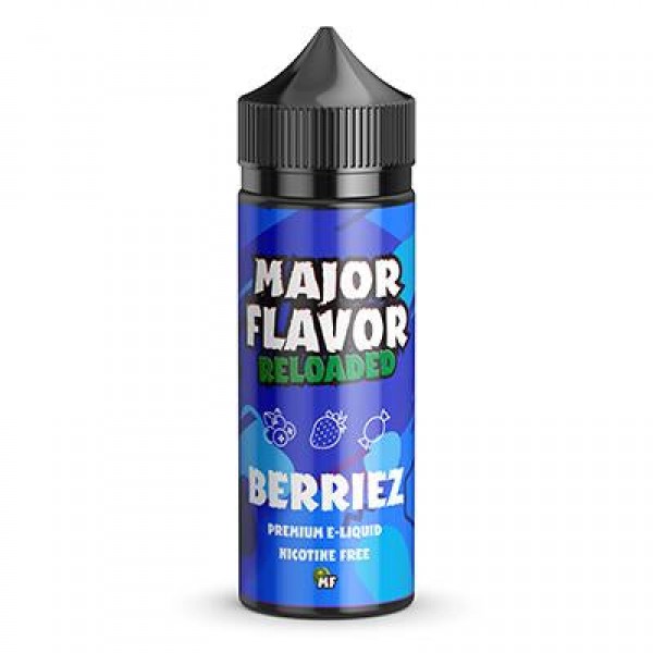 Berriez by Major Flavor Reloaded, 100ML E Liquid, 70VG Vape, 0MG Juice