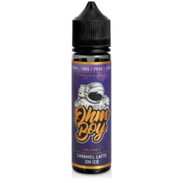 Caramel Latte On Ice By Ohm Boy Volume I 50ML E Liquid 70VG Vape 0MG Juice