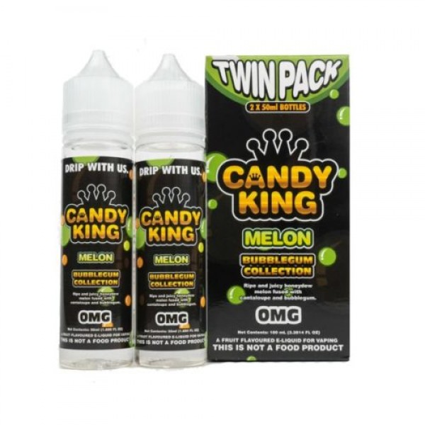 CANDY KING 100ML MELON BUBBLEGUM COLLECTION 80VG SHORTFILL