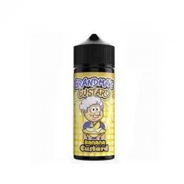 Banana Custard By Grannies Custard 100ML E Liquid 70VG Vape 0MG Juice