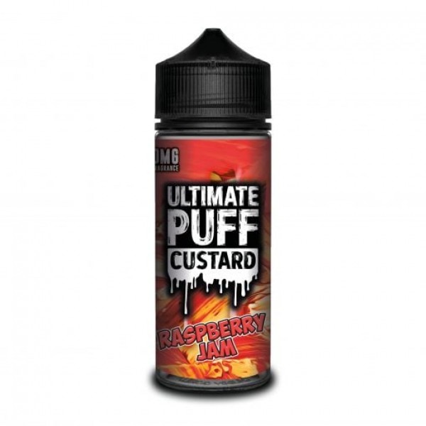 Ultimate Puff Custard – Raspberry Jam 100ML Shortfill