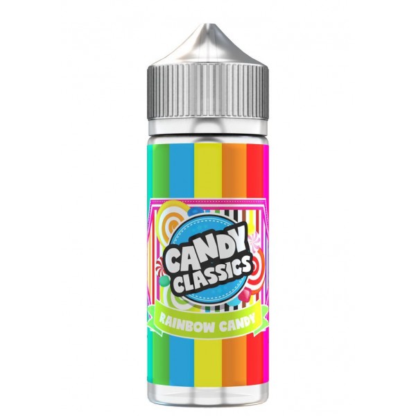 Candy Classics Rainbow Candy Drops 100ml E Liquid Juice 50vg Vape sub ohm Shortfill