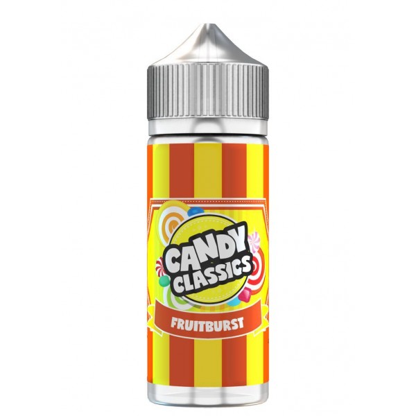 Candy Classics Fruitburst Drops 100ml E Liquid Juice 50vg Vape sub ohm Shortfill