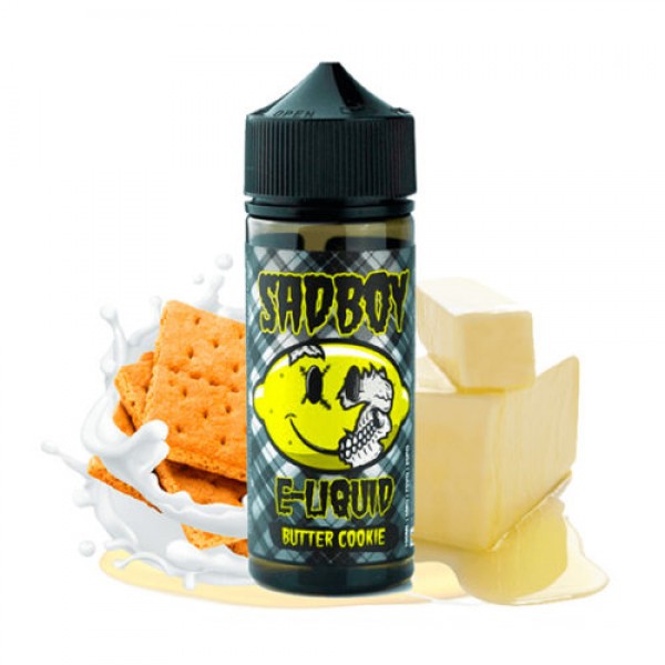 BUTTER COOKIE BY SADBOY E-LIQUID 100ML SHORTFILL 75VG VAPE