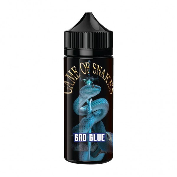 Bad Blue By Game Of Snakes 100ML E Liquid 70VG Vape 0MG Juice