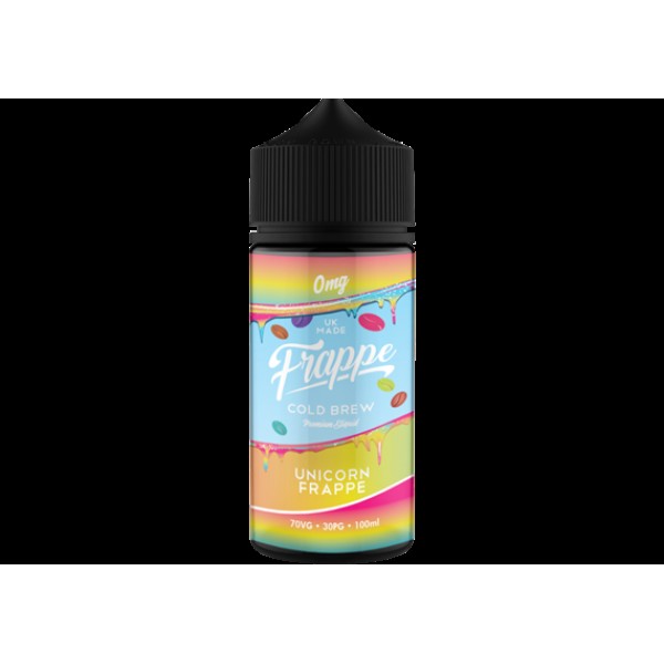 Unicorn Frappe By Frappe 100ML E Liquid 70VG Vape 0MG Juice