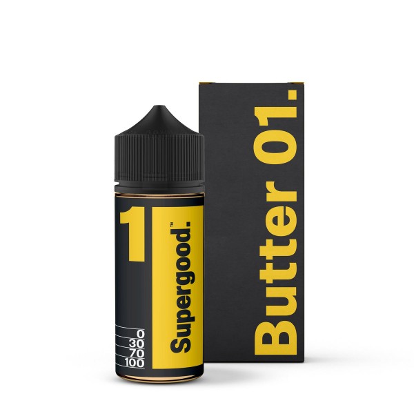 Butter 01 by Supergood 100ML E Liquid 70VG Vape 0MG Juice