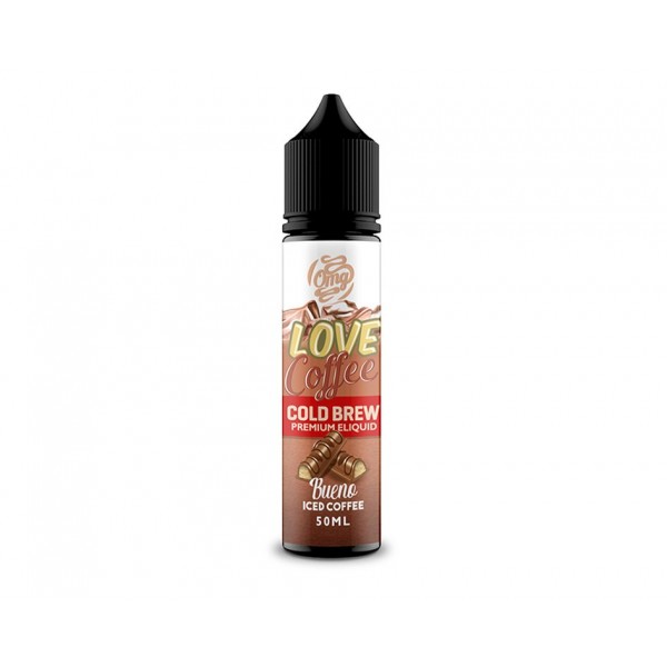 Bueno Iced by Love Coffee 50ML E-Liquid Juice 70VG Vape Shortfill