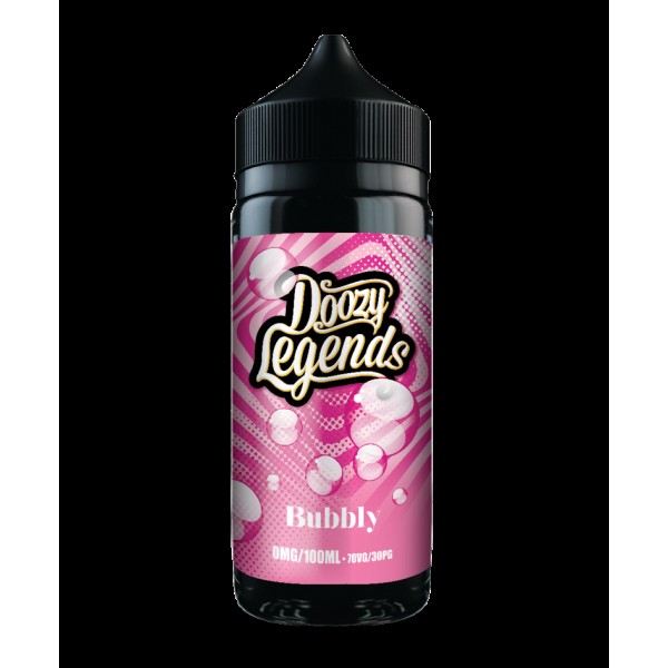 Bubbly - Doozy Legends By Doozy Vape Co 100ML E Liquid 70VG Vape 0MG Juice