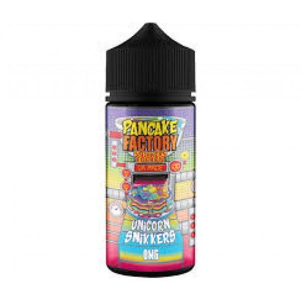 Unicorn Snikkers 100ml Pancake Factory E-liquid Juice 70VG Shortfill