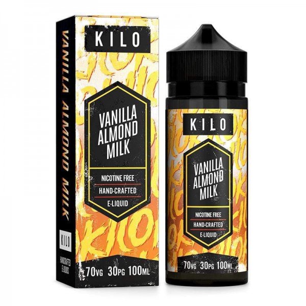 Vanilla Almond Milk by Kilo, 100ML E Liquid, 70VG Vape, 0MG Juice