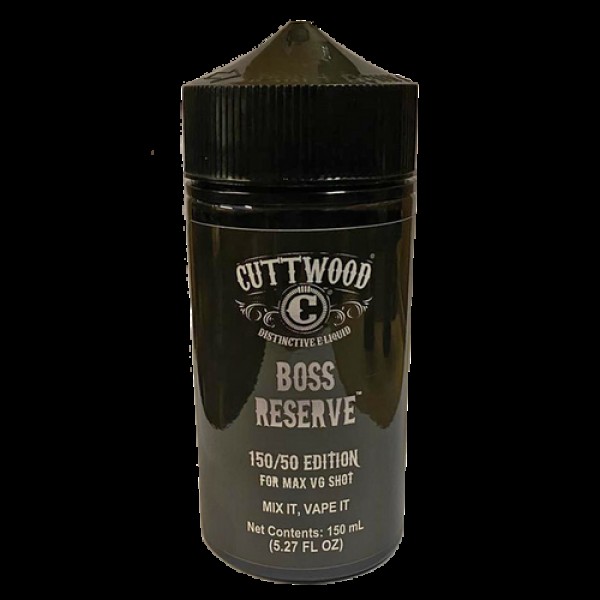 Boss Reserve By Cuttwood 150ML E Liquid 0MG Vape Juice Short Fill