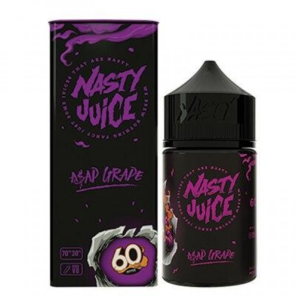 ASAP Grape E-Liquid by Nasty Juice - 50ml Shortfill 70VG Vape