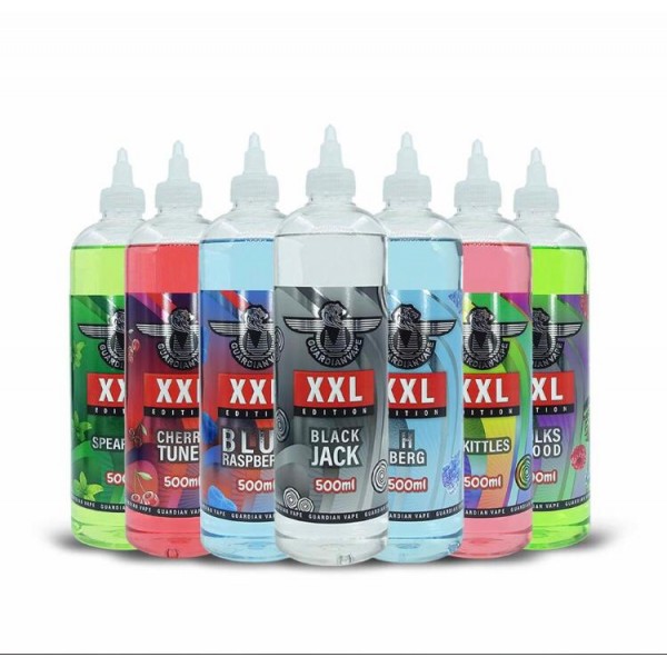 Blue Slush By Guardian Vape XXL Edition 500ML E Liquid 70VG Vape 0MG Juice