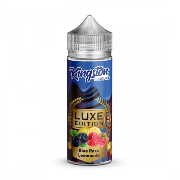 Blue Razz Lemonade Luxe Edition By Kingston 100ML E Liquid 70VG Vape 0MG Juice