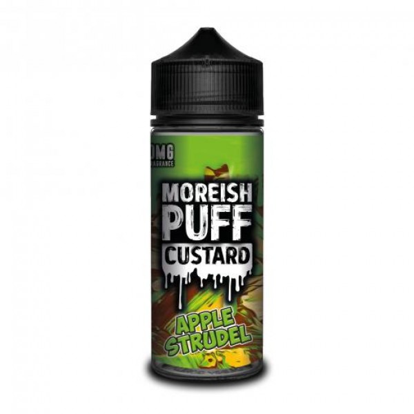 APPLE STRUDEL – MOREISH PUFF CUSTARD 100ML SHORTFILL E LIQUID 70VG VAPE