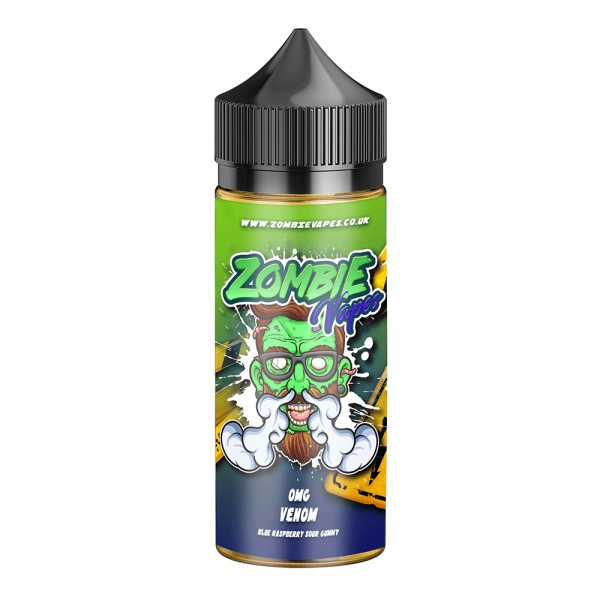 Venom By Zombie Vapes, 50ML E Liquid, 70VG Vape, 0MG Juice