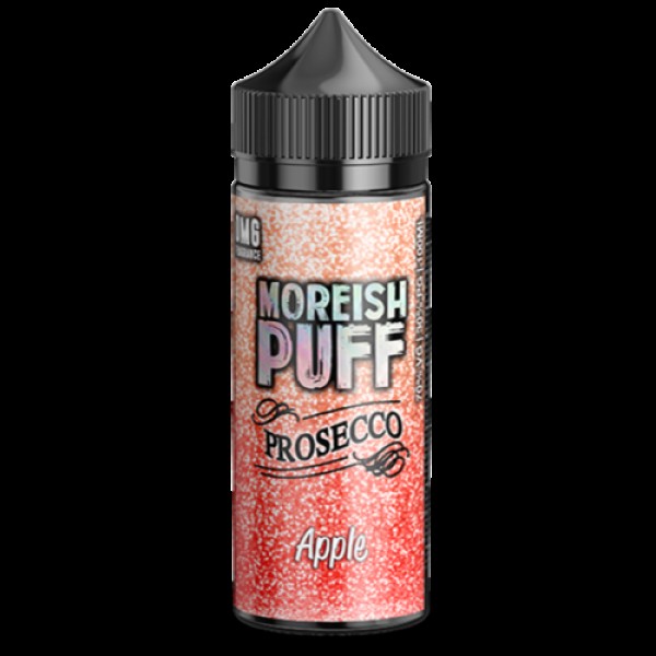 APPLE PROSECCO BY MOREISH PUFF 100ML SHORTFILL E LIQUID 70VG VAPE