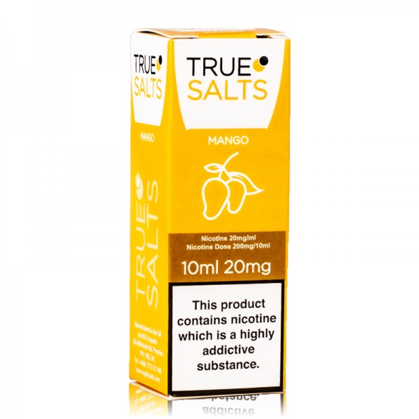 Mango By True Salts Nic Salt 10ML E Liquid 10MG/20MG Vape 50VG Juice