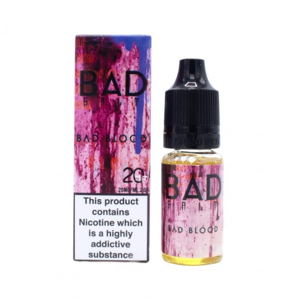 Bad Blood By Bad Drip Nic Salt 10ML E Liquid 50VG Vape 10MG/20MG Juice