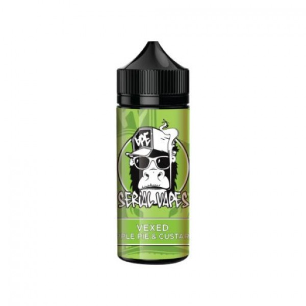 Vexed by Serial Vapes, 100ML E Liquid, 70VG Vape, 0MG Juice