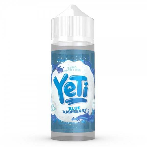 Blue Raspberry drink by Yeti 100ml E Liquid Juice 70VG Vape Shortfill