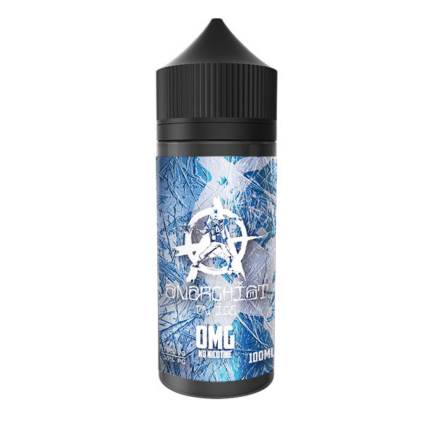 Blue On Ice By Anarchist 100ML E Liquid 70VG Vape 0MG Juice Short Fill