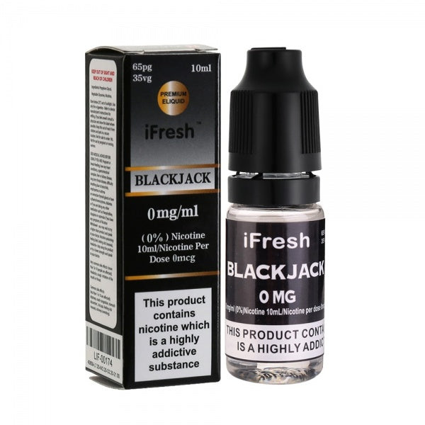 BlackJack - iFresh/sinbury 10ML E-liquid Juice 65VG Vape Multibuy