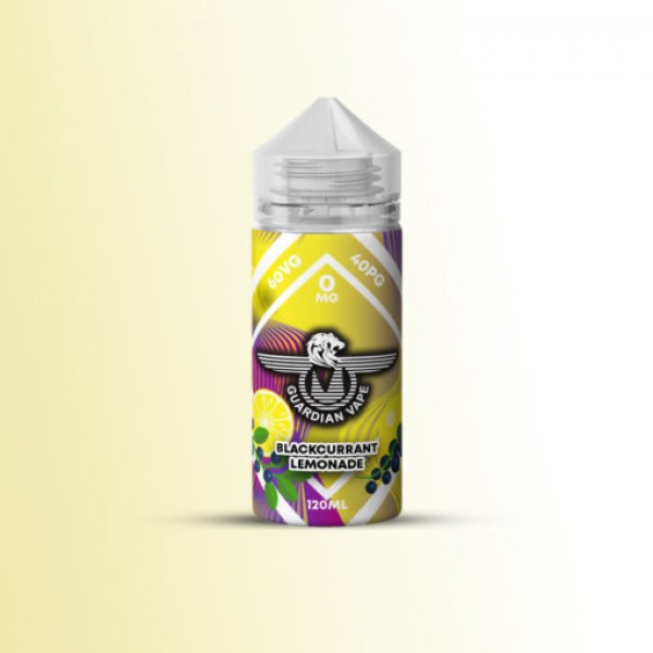 Blackcurrant Lemonade by Guardian Vape 100ML E Liquid 60VG Vape 0MG Juice