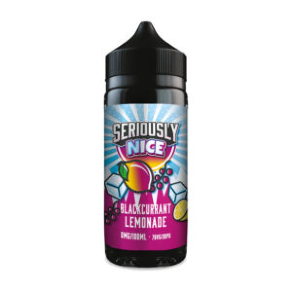 Blackcurrant Lemonade By Doozy Seriously Nice 100ML E Liquid 70VG Vape 0MG Juice Short Fill