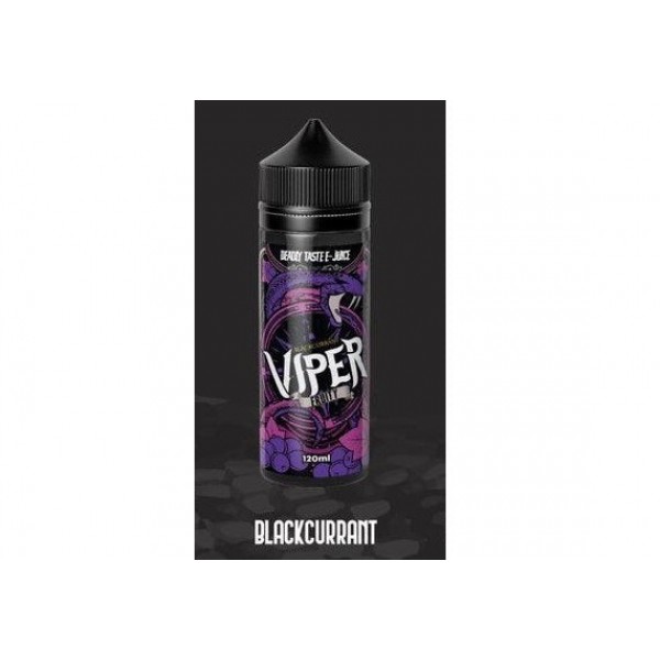Blackcurrant By Viper 100ML E Liquid 70VG Vape 0MG Juice