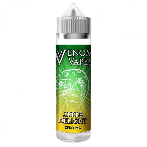 Apple Delight By Venom Vapes 50ML E Liquid 80VG Vape 0MG Juice
