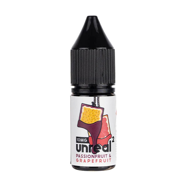 Unreal 2 - Passionfruit & Grapefruit Nic Salt 10ML E Liquid 10MG/20MG Vape 50VG Juice