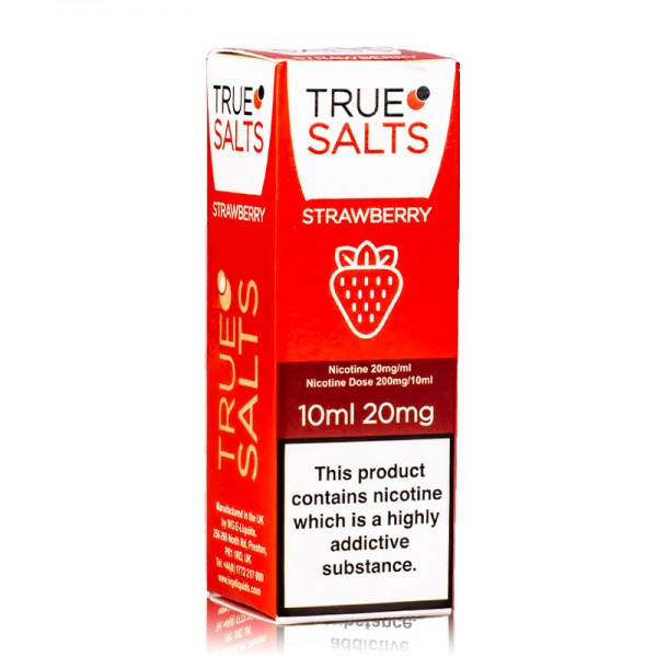 Strawberry By True Salts Nic Salt 10ML E Liquid 10MG/20MG Vape 50VG Juice