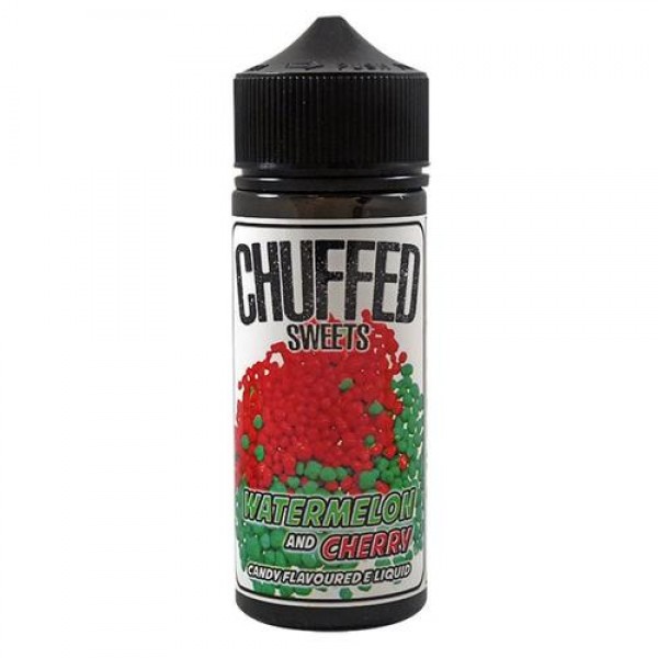 Watermelon And Cherry - Sweets by Chuffed in 100ml Shortfill E-liquid juice 70vg Vape