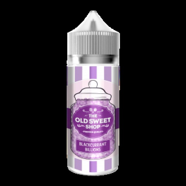 Blackcurrant Billions 100ml E-Liquid by Old Sweet Shop 50VG Vape Juice