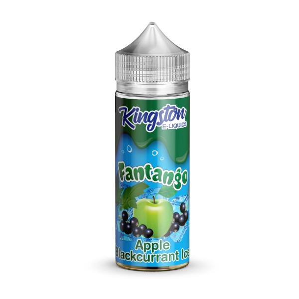 Apple Blackcurrant Ice by Kingston 100ml New Bottle E Liquid 70VG Juice