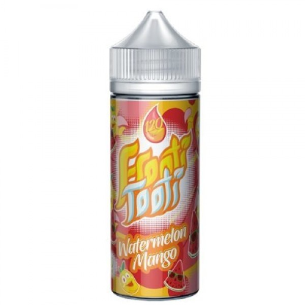 WATERMELON MANGO E LIQUID BY FROOTI TOOTI TROPICAL TROUBLE SERIES 100ML SHORTFILL 70VG VAPE