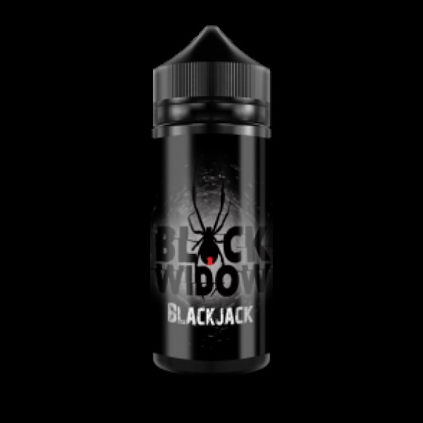 Black Widow Blackjack 100ml E Liquid Juice 50VG Shortfill SubOhm Vape