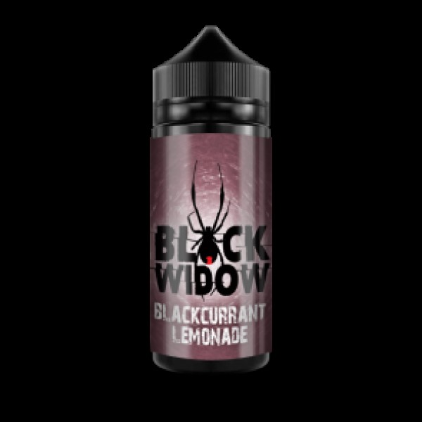 Black Widow Blackcurrant Lemonade 100ml E Liquid Juice 50VG Shortfill SubOhm Vape